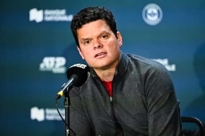 Canadian Tennis Player Milos Raonic