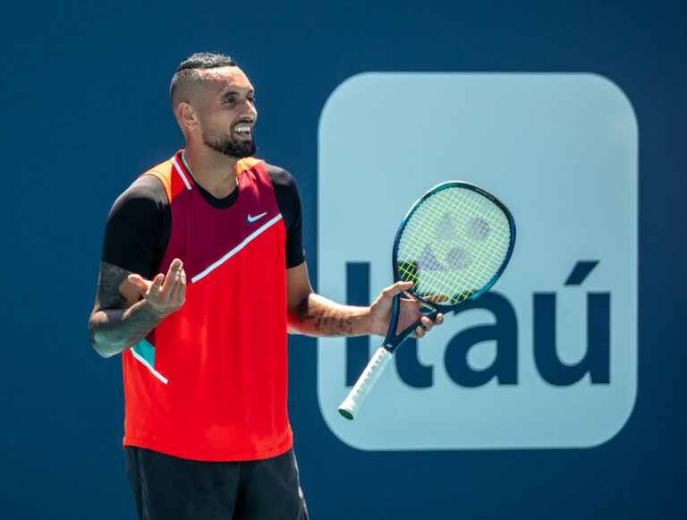 ‘Chaotic mess’ Kyrgios determined to enjoy himself after injuries