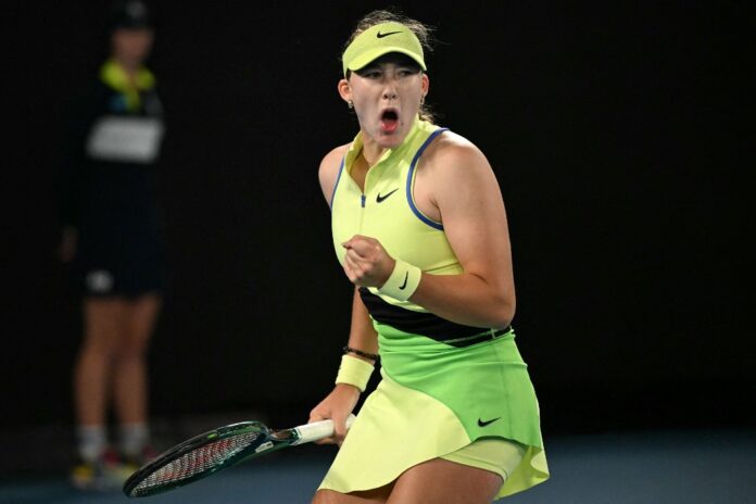 Russia's Mirra Andreeva