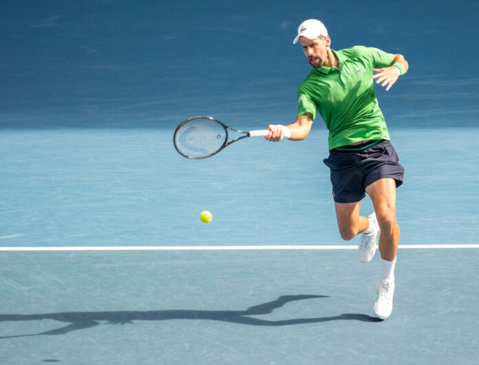Novak Djokovic Return at Australian Open
