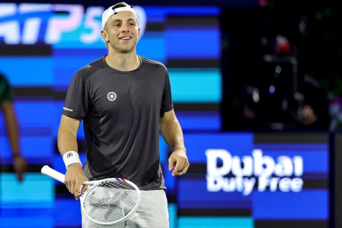 Netherlands' Tallon Griekspoor in Dubai