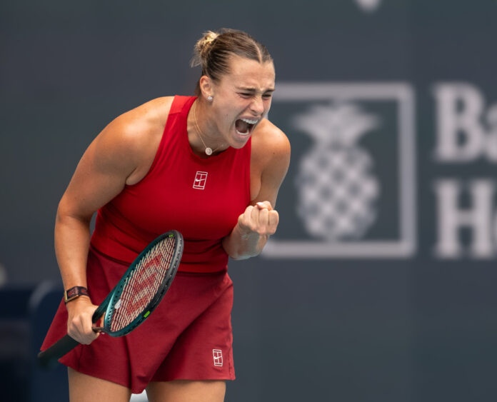 Sabalenka at the Miami Open