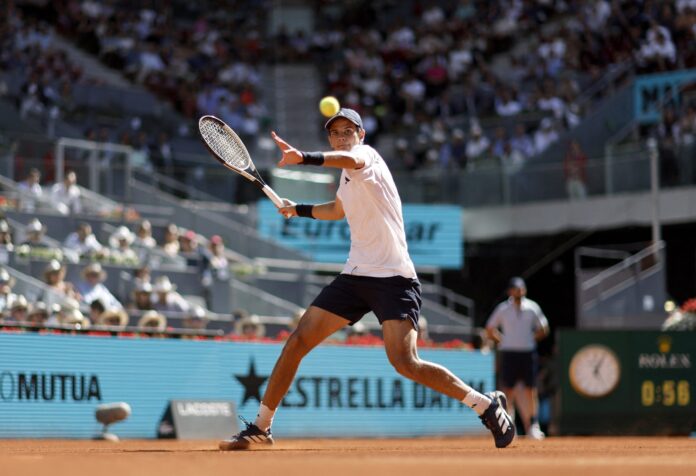 Spain's Rafael Jodar return at Madrid Open