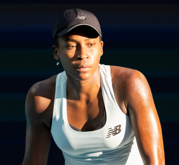 Coco Gauff of the USA at the Miami Open 2026