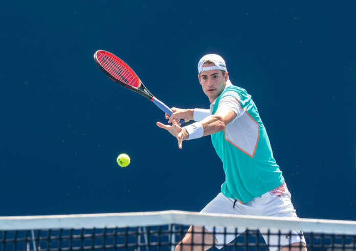 John Isner at the Miami Open