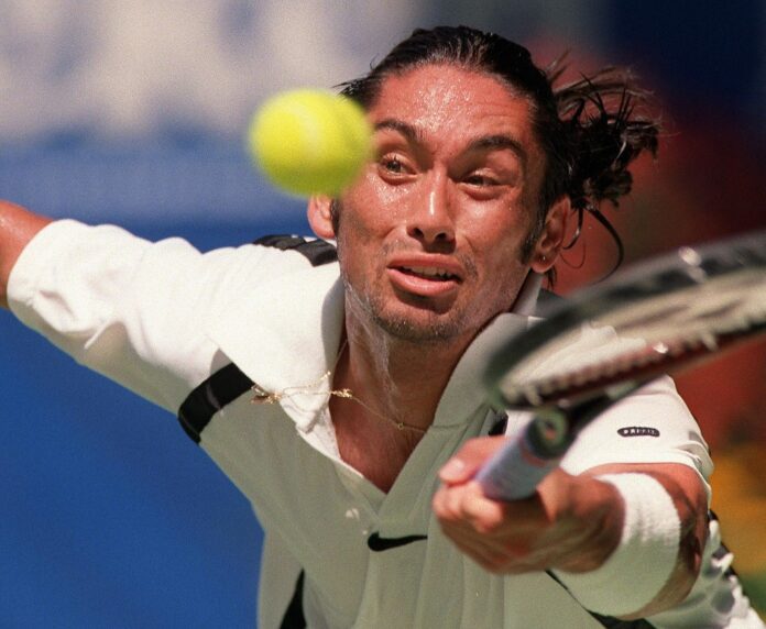 Tennis Player Marcelo Rios of Chile