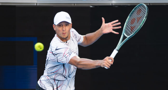 Luciano Darderi at the Australian Open 2026