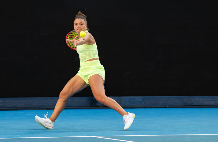 Jasmine Paolini during Australian Open 2026