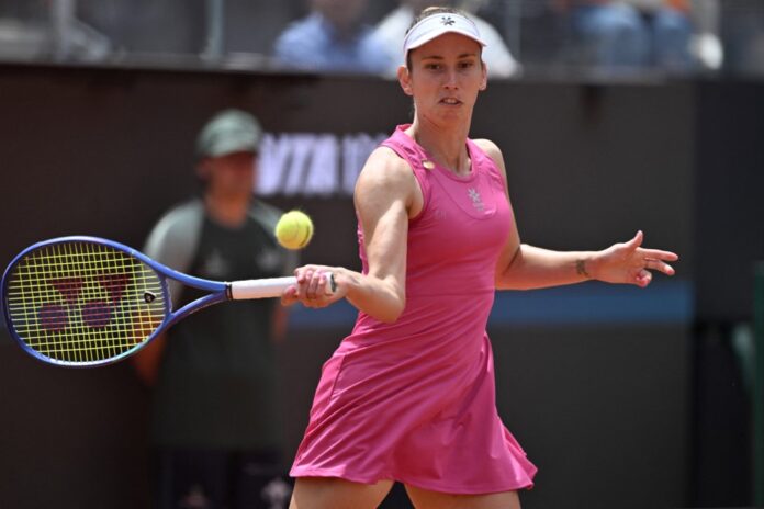 Elise Mertens ended Jasmine Paolini’s Italian Open title defense after saving three match points in a dramatic third-round comeback in Rome