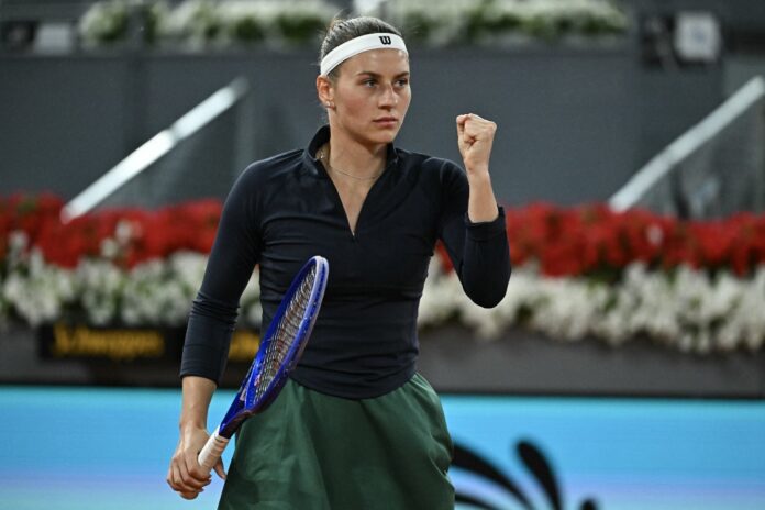 Ukraine's Marta Kostyuk Madrid Open Reaction