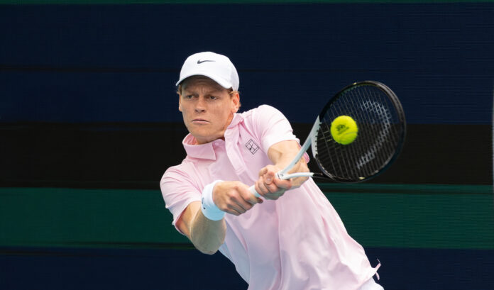 Jannik Sinner at the Miami Open 2026
