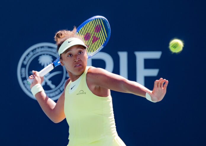 Naomi Osaka of Japan at the Miami Open