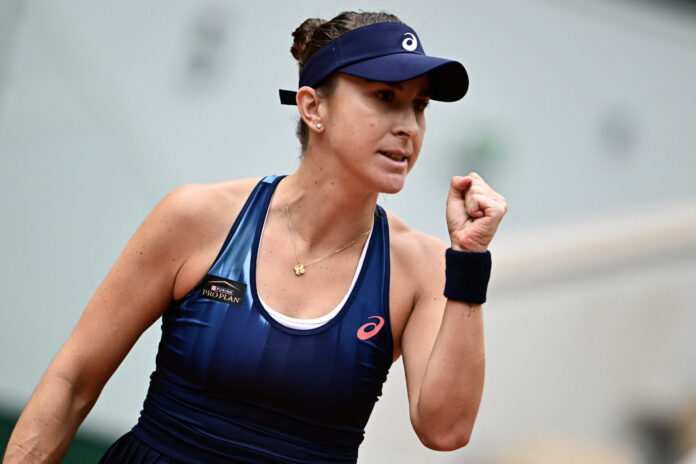 Switzerland's Belinda Bencic at the French Open