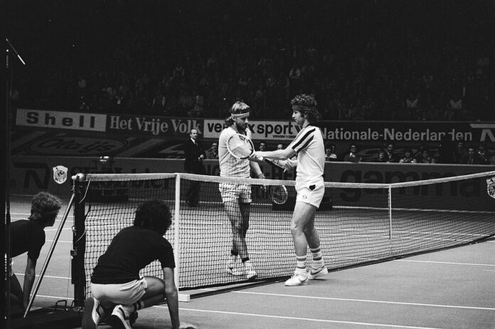 Bjorn Borg and John McEnroe