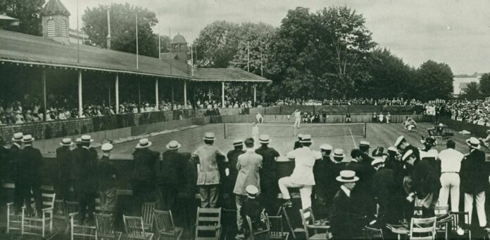 Newport Casino's grass tennis courts