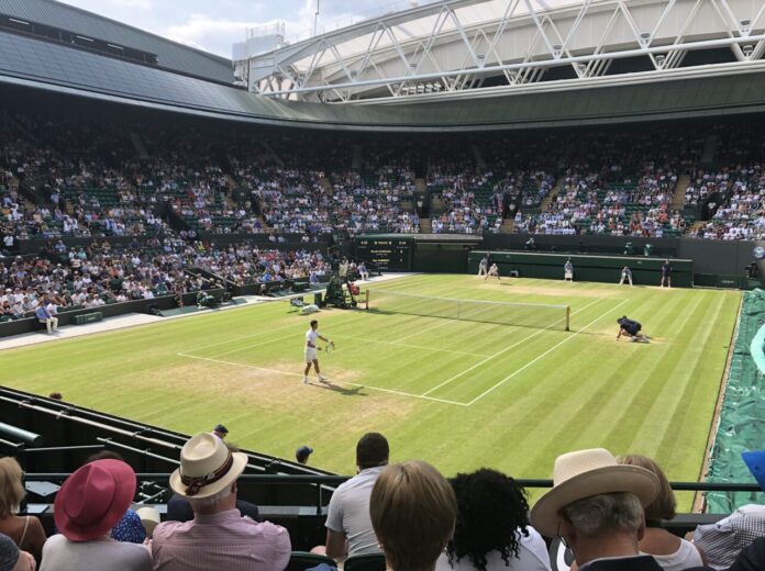 Wimbledon Center Court Djokovic