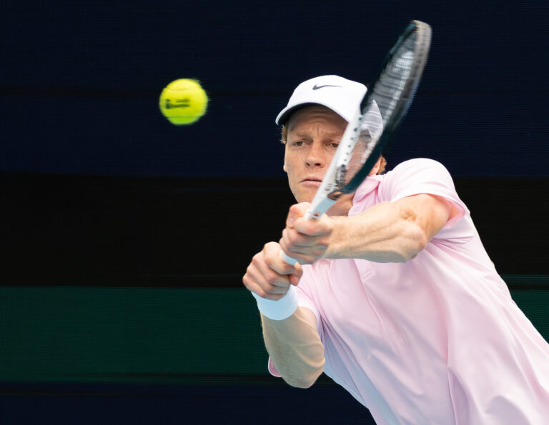 Sinner overtakes Hewitt to enter all-time top 10 for weeks at No. 1
