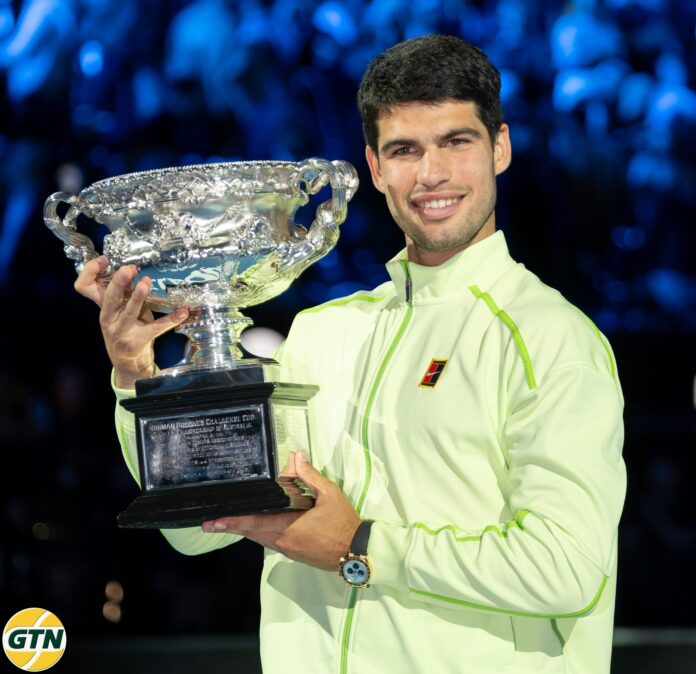 Carlos Alcaraz wins the 2026 Australian Open