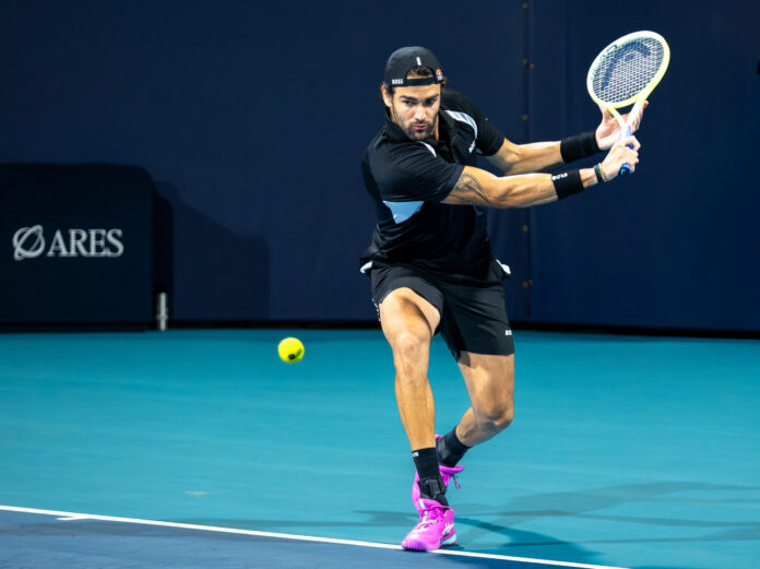 Mario Berrettini Return at the Miami Open