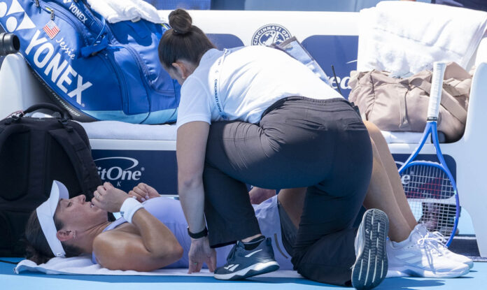 Jessica Pegula Medical Timeout Cincinnati Open 2026