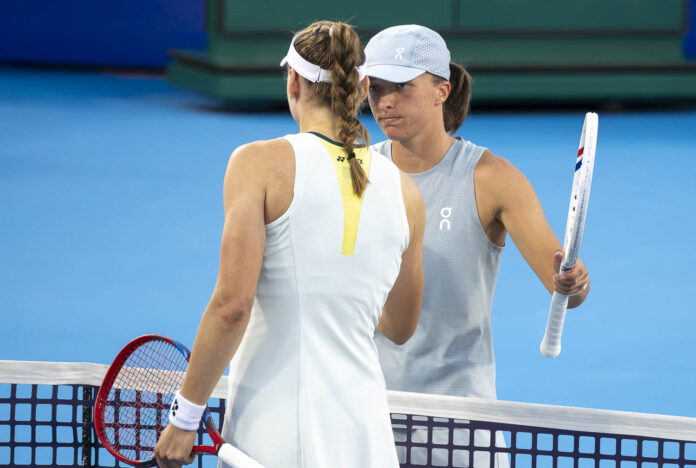 Rybakina and Swiatek at the Cincinnati Open 2026