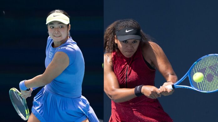 Eala and Osaka meeting at the DC Open