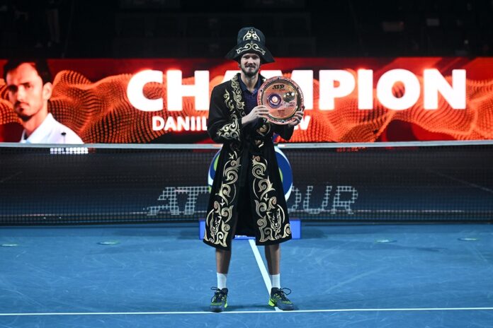 Almaty open winner Daniil Medvedev