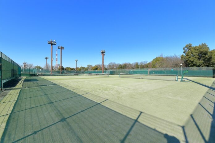 Asian Games Tennis Court