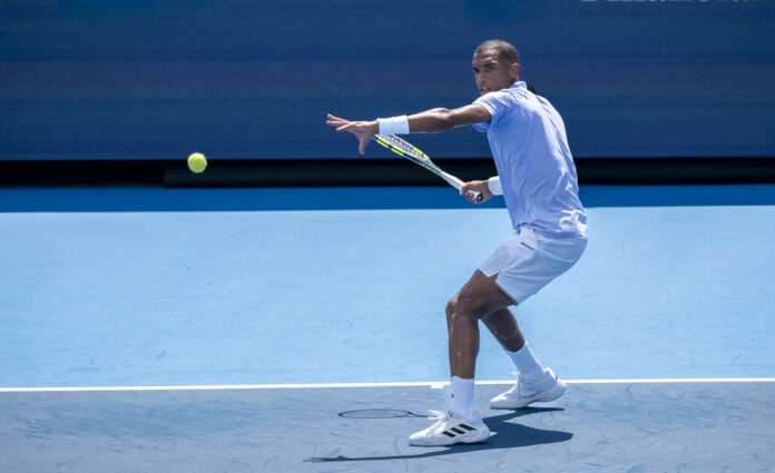 Felix Auger-Aliassime of Canada at the Cincinnati Open 2026