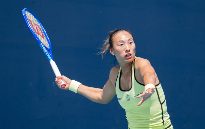 Qinwen ready to hit a return at the Miami Open