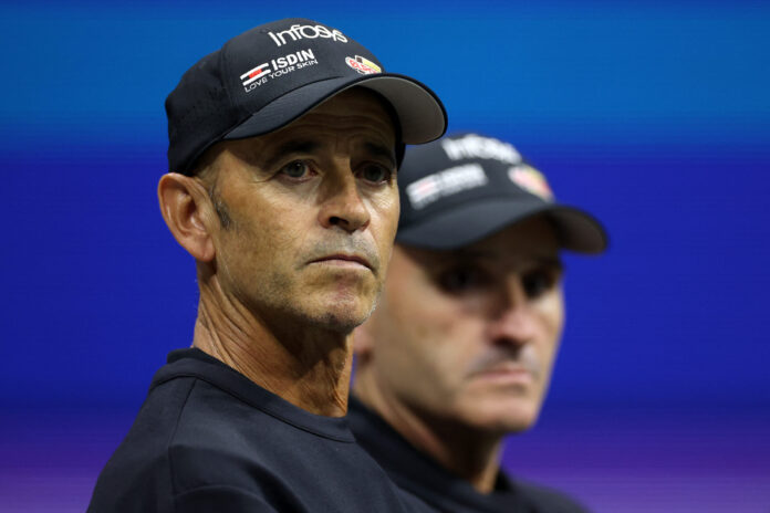 Samuel Lopez, coach of Carlos Alcaraz of Spain