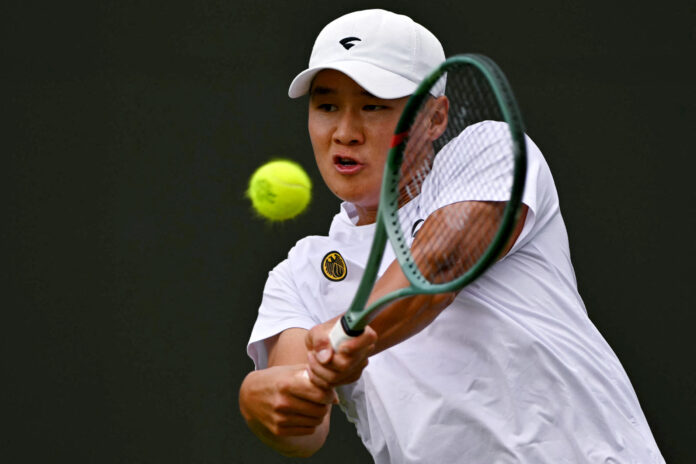 Kwon Soon-woo of South Korea at Wimbledon