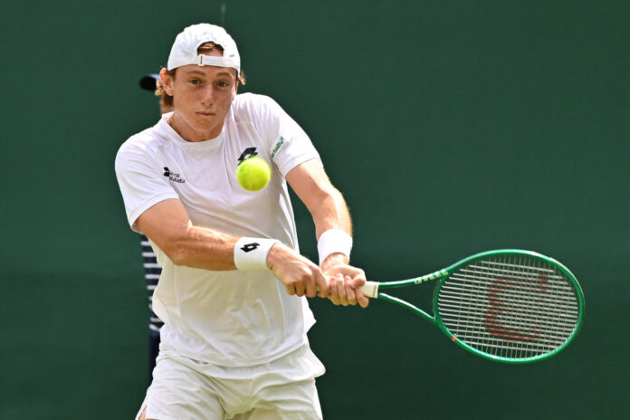 Peruvian Tennis Player Ignacio Buse at Wimbledon 2026