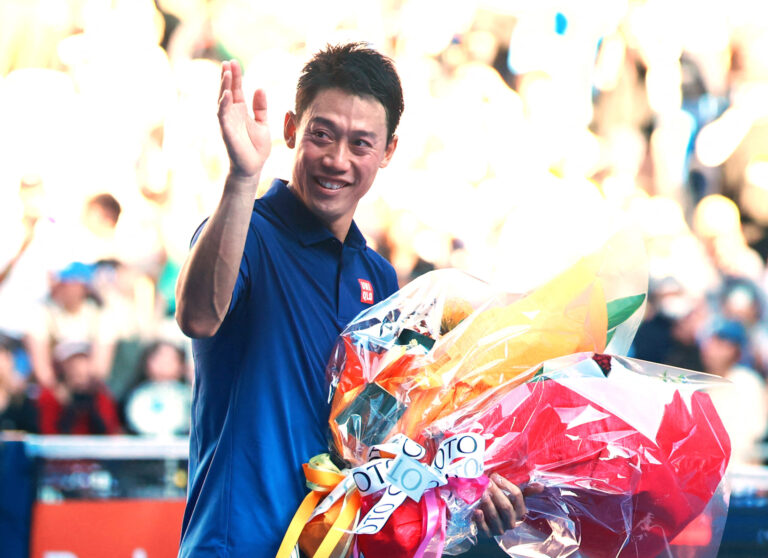 Nishikori Ends His Career 6-4, 6-4 Against Tiafoe on the Court Where He Won Tokyo Twice